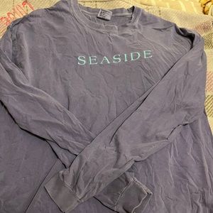 Seaside purple and aqua shirt. Size XL. Worn a couple of times. Super cute!